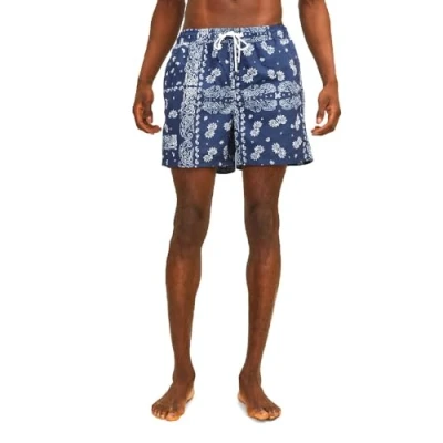 Abbildung von JACK&amp;JONES Herren JPSTFIJI JJSWIM Bandana SS24 LY Badeshorts, Navy Blazer, XL
