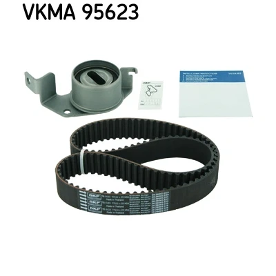 Abbildung von SKF VKMA 95623 Zahnriemensatz 111 mit abgerundetem Zahnprofil MITSUBISHI: COLT 5