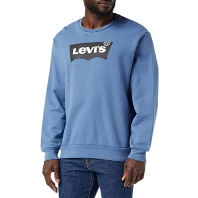 Abbildung von Levi&#039;s Herren Standard Graphic Crew Sweatshirt,Sunset Blue,XS
