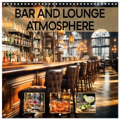 Abbildung von Bar and lounge atmosphere (Wall Calendar 2025 12 x Inch) CALVENDO Month Wall