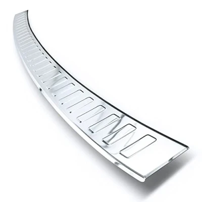 Abbildung von teileplus24 AL129 Ladekantenschutz Aluminium kompatibel mit Audi Q5 1 8R 2008 2016, Farbe:Silber