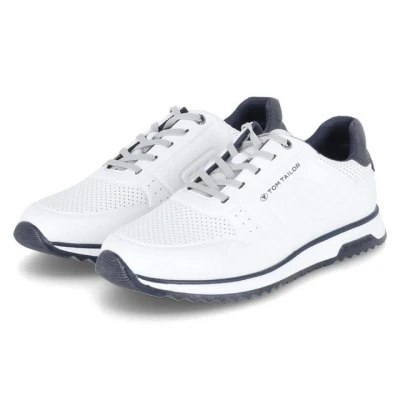 Abbildung von TOM Tailor Sneaker low, Herren, Größe: 43, White Schuhe