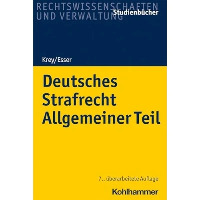 Abbildung von Deutsches Strafrecht Allgemeiner Teil (Studienbücher Rechtswissenschaft)
