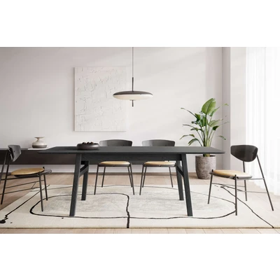 Abbildung von Woodman Esstisch &quot;Curved&quot;, Scandi Design, Breite 180 cm, ausziehbar auf 220 cm