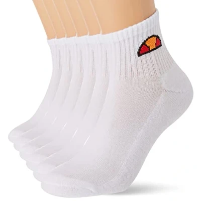 Abbildung von Ellesse Rilla Socks Unisex 6 PACK Socken, Größe: 36 38, White