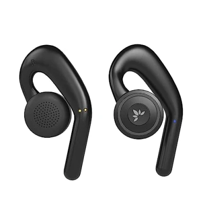 Abbildung von Avantree TWS116 Kabellose Open Ear Kopfhörer Funkkopfhörer Bluetooth und Ladestation mit Geräuschkulisse, Mono Stereo Modi sichere, Nicht verstellbare Ohrbügel