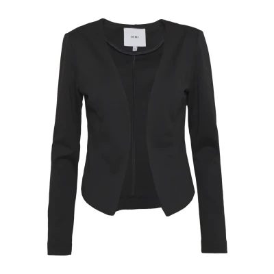 Abbildung von ICHI IHKATE SHORT BL Damen Blazer Kurzblazer Jacke mit Stretch, Größe:M, Farbe:Black (194008)
