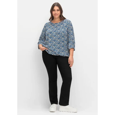 Abbildung von Sheego Stretch Hose &quot;Große Größen&quot;, bootcut, im Curvy Schnitt SUSANNE