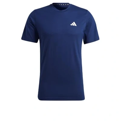 Abbildung von adidas Performance Train Essentials Feelready Tshirt basic, Herren, Größe: XS, Dark blue/white