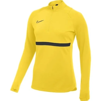 Abbildung von Nike Damen Women&#039;s Academy 21 Drill Top, Tour Yellow/Black/Anthracite/Black, CV2653 719, XS