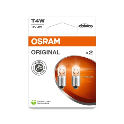 Abbildung von Glühlampe, Blinkleuchte OSRAM 3893 2BL