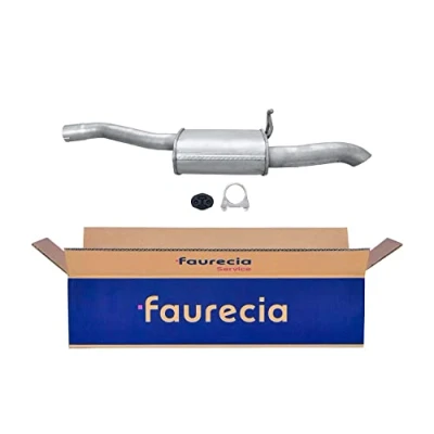 Abbildung von HELLA 8LD 366 030 181 Endschalldämpfer hinten mit Anbauteilen FORD: Focus Mk1 Kombi, Kasten / Kombi