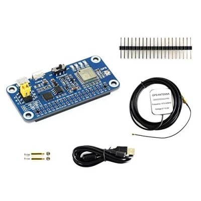 Abbildung von IBest waveshare L76X Multi GNSS HAT GPS BDS QZSS Board Expansion with Antenna for Raspberry Pi, 4800 115200bps UART Communication Baudrate, L1 BD2 B1 Band, Support DGPS SBAS