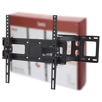 Abbildung von Hama FULLMOTION TV Wandhalterung, (bis 65 Zoll, bis 165cm (65 Zoll), vollbeweglich, VESA 400x400)