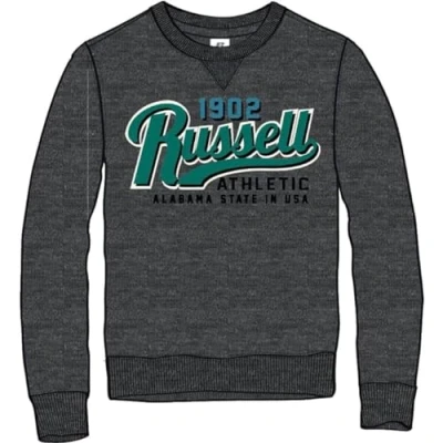 Abbildung von Russell Athletic A00572 WM 098 1902 Crewneck Sweatshirt Herren Winter Charcoal Marl Größe M