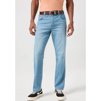 Abbildung von Wrangler Texas Jeans Straight Leg, Herren, Größe: 33x34, Blue