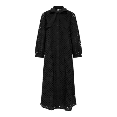 Abbildung von YAS Yasjosanne Dress Freizeitkleid, Damen, Größe: Medium, Black