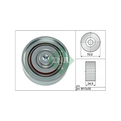 Abbildung von INA 532 0583 10 Umlenkrolle MITSUBISHI: ASX SUV, Outlander 2 Lancer 8 Schrägheck, PEUGEOT: 4008 SUV