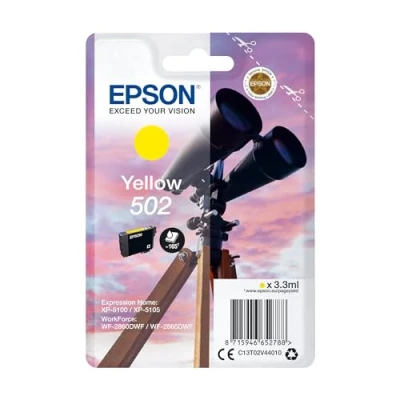 Abbildung von Epson 502 (C13T02V44010) Gelb Druckerpatrone