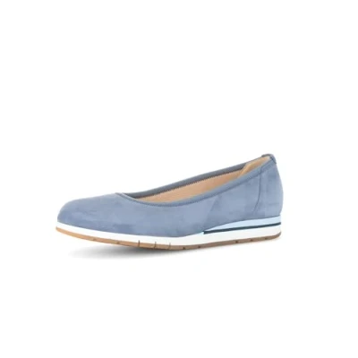 Abbildung von Gabor Comfort Klassischer Ballerina, Damen, Größe: 41, Hell blau Schuhe