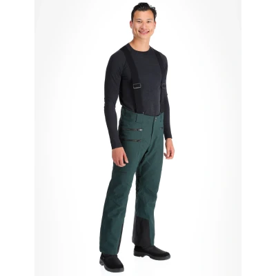 Abbildung von Ziener Herren TRONADOR Ski Hose/Schnee Hose wasserdicht, Träger, PFC frei, Dark Jungle tex, 48