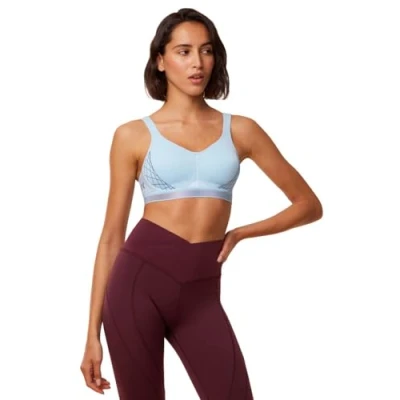 Abbildung von triaction by Triumph Cardio Cloud Sportbh mit starker Stützkraft, Damen, Größe: 70C, Sky blue