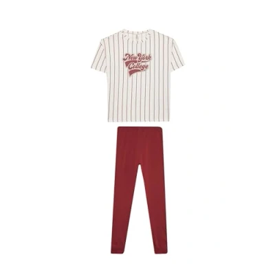 Abbildung von DeFacto Mädchen Pyjama Set Schlafanzug für Kinder Pyjamas Teenager Kleidung