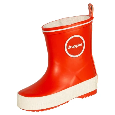 Abbildung von Druppies Gummistiefel für Kinder, Größe: 25, Rot Schuhe