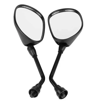 Abbildung von Rückspiegel, 10 mm, universal, DY100, für Motorroller, Motorrad, 2 Stück