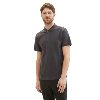 Abbildung von TOM TAILOR Poloshirt mit Logo Print