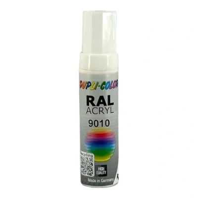 Abbildung von Dupli Color 677267 Lackstifte, 12 ml, DS 9010 Reinweiß Matt