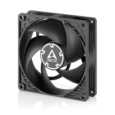 Abbildung von ARCTIC P9 Max PC Lüfter, High Performance 92 mm PWM Gehäuselüfter, 500 5000 RPM, Optimiert für statischen Druck, 0dB Mode Schwarz