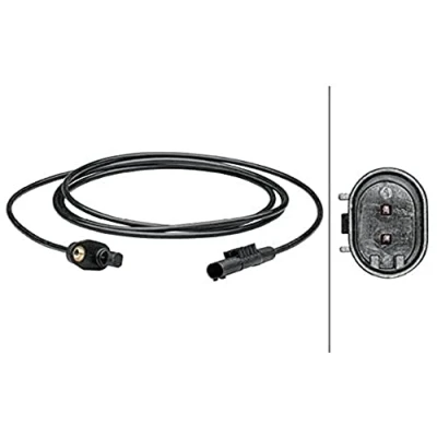 Abbildung von HELLA 6PU 012 679 401 ABS Sensor Hinterachse aktiver 2 1870 MERCEDES BENZ: Sprinter 3.5 T Kastenwagen, 5 Pritsche/Fahrgestell