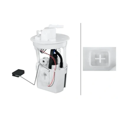 Abbildung von HELLA 8TF 358 306 891 Kraftstoff Fördereinheit mit Dichtung, Tankgeber elektrisch MAZDA: 6 Station Wagon, Hatchback, Limousine