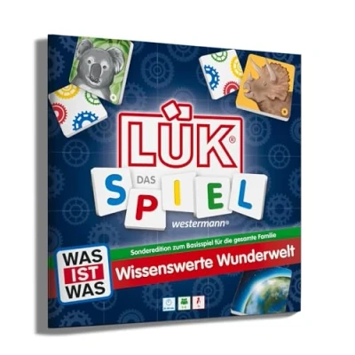Abbildung von LÜK Das SPIEL: Spielheft „Wissenswerte Wunderwelt“ Sonderedition zum Basisspiel für die gesamte Familie (LÜK kooperative Quiz ganze Familie)