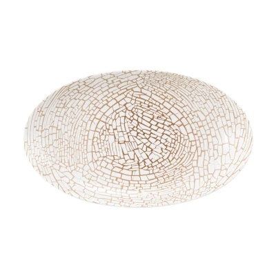 Abbildung von Seltmann Weiden Liberty Krakelee Servierplatte oval 24 x 14,5 cm