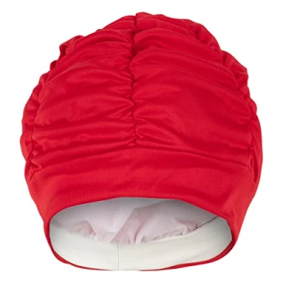 Abbildung von Fashy Badekappe Badehaube Damen Bademütze Rot 3403 40