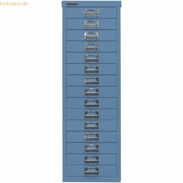 Abbildung von BISLEY MultiDrawer™ 29er Serie DIN A4 8 Schubladen blau