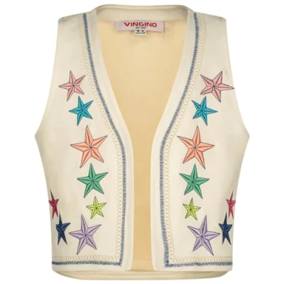 Abbildung von Vingino Mädchen Jacke Tenise Mid White 164/14 (8720834230740)