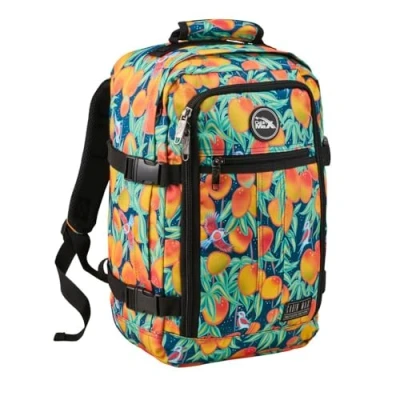Abbildung von Cabin Max Handgepäck Rucksack 40x20x25 für Ryanair Reiserucksack Flugzeug Unter Sitzplatz Travel Backpack Tasche Herren Damen Seitliche Kompression Recyceltes Polyester 20L Metz