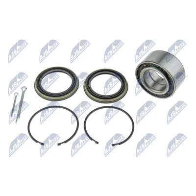 Abbildung von NTY KLP NS 016 Radlagersatz Vorderachse links, rechts 76 NISSAN: Primera Limousine, Hatchback, Maxima IV QX Limousine