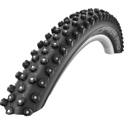 Abbildung von Schwalbe Unisex Adult Pneumatici, schwarz, Drahtreifen, Ice SPIKER PRO Perf, RaceGuard 57 622 Skin