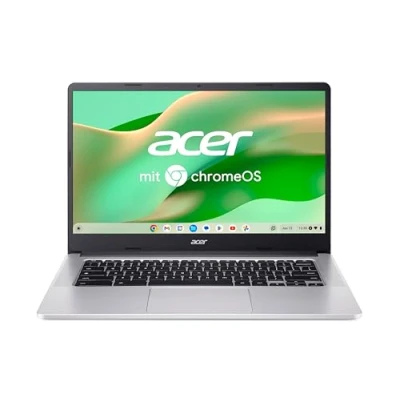 Abbildung von Acer Chromebook 314 (CB314 3HT C0CQ) Laptop 14&quot; FHD Touch Display Intel Celeron N4500 8 GB RAM 128 eMMC UHD Graphics Google ChromeOS Silber