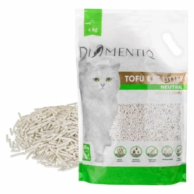 Abbildung von DIAMENTIQ Tofu Klumpstreu 4 kg naturlig