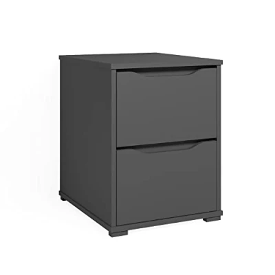 Abbildung von Vicco Nachtkommode Ruben, Anthrazit, 40.2 x 53.6 cm