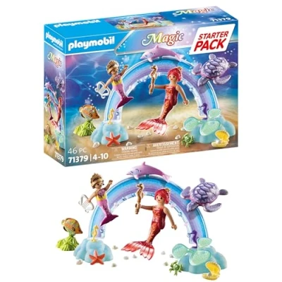 Abbildung von Playmobil® Konstruktions Spielset Starter Pack, Meerjungfrauen (71379), Princess Magic, (46 St)