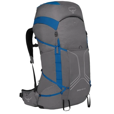 Abbildung von Osprey Exos Pro 55 L/XL dale grey/agam blue