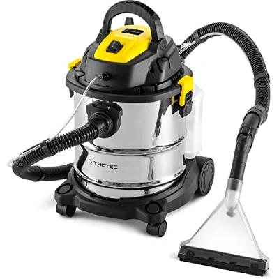 Abbildung von TROTEC Nass Trocken Sauger Waschsauger, und Trockensauger VC 1200W, 4 in 1 Mehrzwecksauger, 1200 W, Nasssaugfunktion Trockensaugfunktion Ausblasfunktion Sprühfunktion