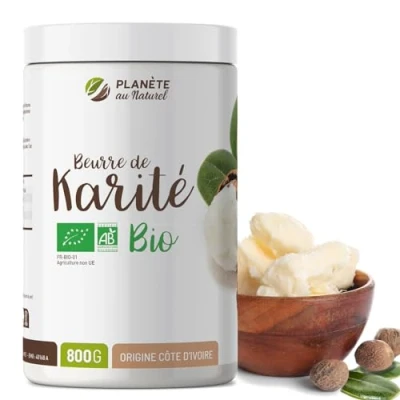 Abbildung von Bio Sheabutter AB 800 g 100% pflanzlich