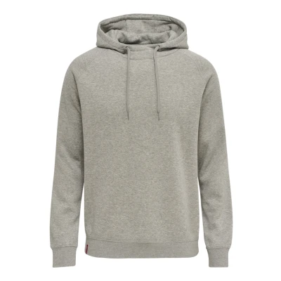 Abbildung von Hummel Hmlred Kapuzenpullover, Herren, Größe: XXL, Grey melange